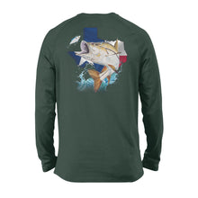 Load image into Gallery viewer, Snook fishing Texas snook season- Standard Long Sleeve