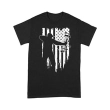 Load image into Gallery viewer, American flag bow hunting Shirts For Men Women Bow Hunter T-shirt - NQSD252