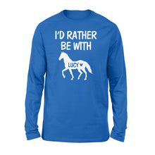 Load image into Gallery viewer, Personalized horse name shirt and hoodie