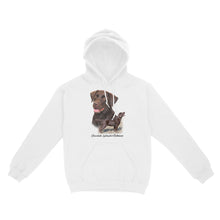 Load image into Gallery viewer, Chocolate Labrador Retriever - Bird Hunting Dogs Hoodie FSD3793 D02