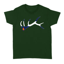 Load image into Gallery viewer, Colorado elk hunting horn NQS1114 D03 - Standard Women&#39;s T-shirt