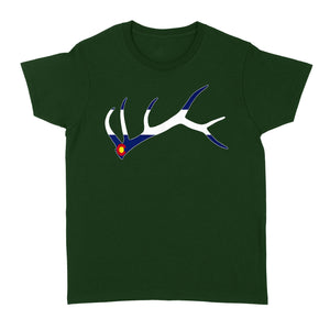 Colorado elk hunting horn NQS1114 D03 - Standard Women's T-shirt