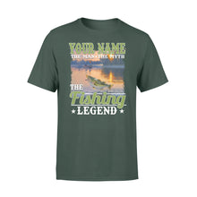 Load image into Gallery viewer, The man the myth the fishing legend shirt - Standard T-shirt