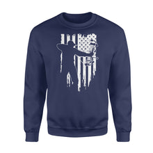 Load image into Gallery viewer, American flag bow hunting Shirts For Men Women Bow Hunter Sweatshirt - NQSD252