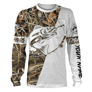 Personalized walleye fishing tattoo full printing shirt, all over print hoodie, zip up hoodie