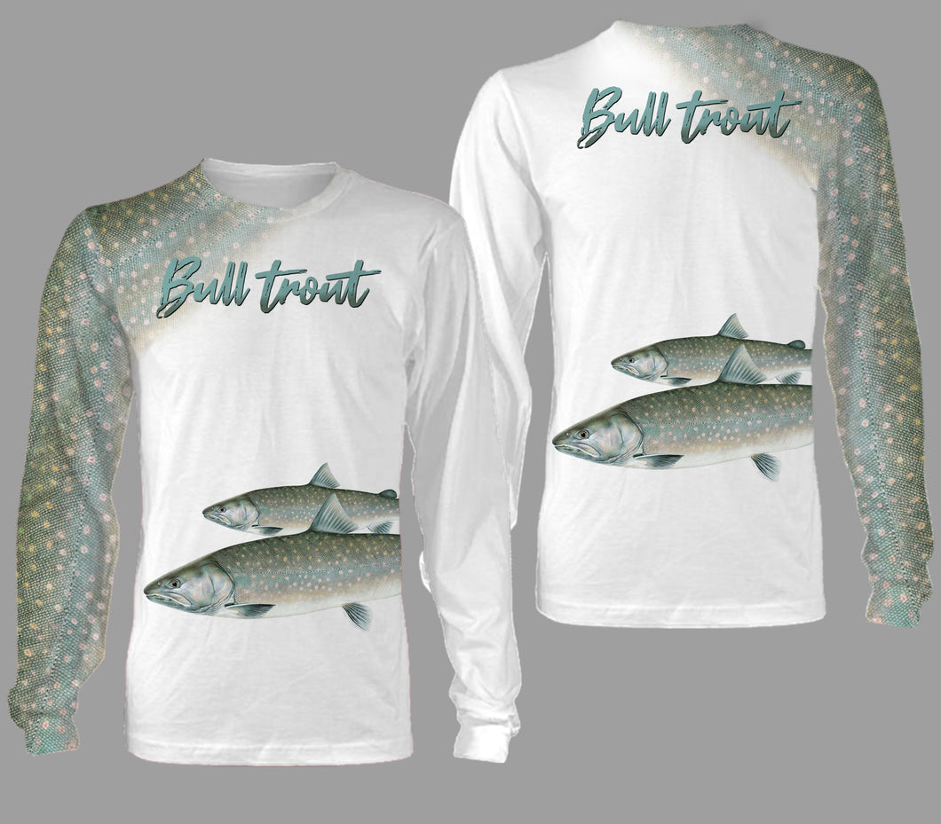 Bull trout fishing full printing